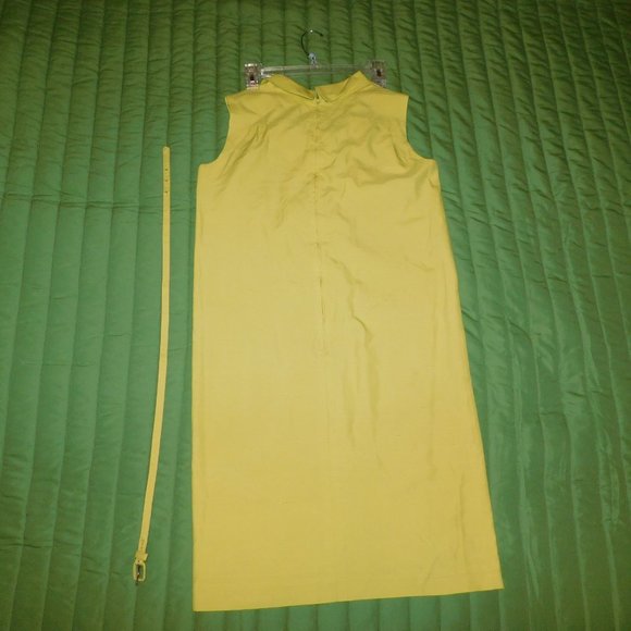 VINTAGE Mini Dress Light Green Miss Couture size S - Picture 2 of 10